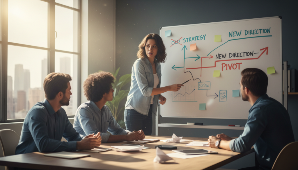 49 educação | O Que é Pivotagem em Startups? Entenda Quando e Como Mudar sua Estratégia 49 educação | O Que é Pivotagem em Startups? Entenda Quando e Como Mudar sua Estratégia