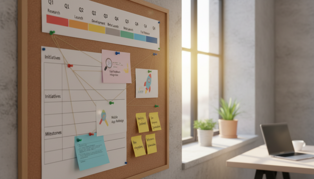 49 educação | Roadmap de Produto: Como Transformar Visão em Execução na Prática